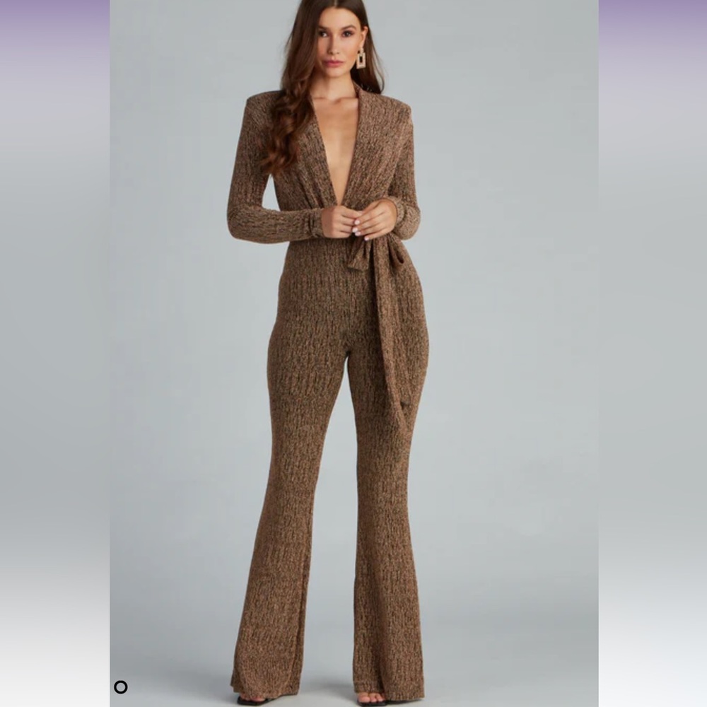 Windsor Metallic Moment Jumpsuit